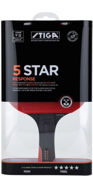 Ракетка Stiga Response WRB. Интернет-магазин WinSpin.ru. Купить Ракетка Stiga Response WRB: цена, фото, описание.